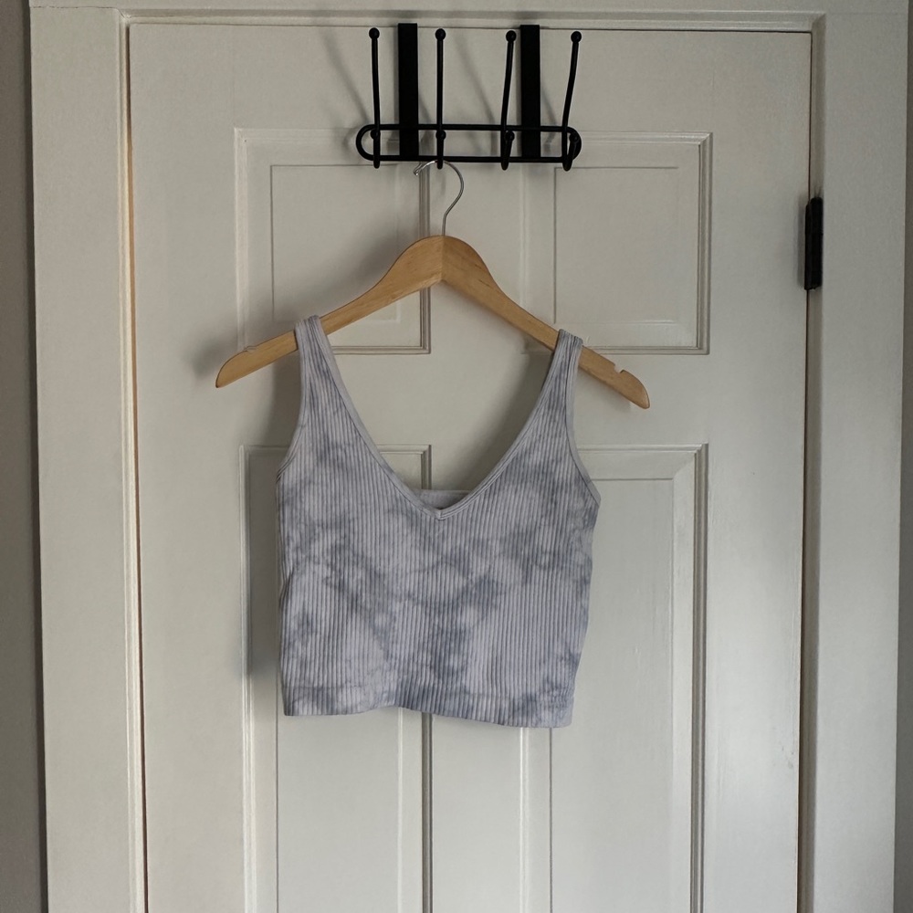Althletic Workout Crop Top Tank Top, Size Medium